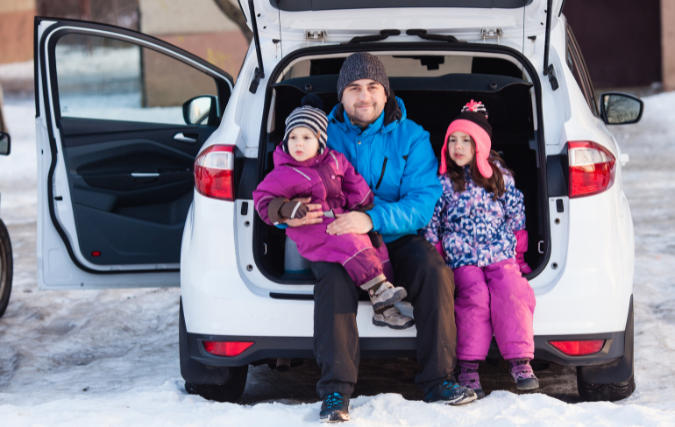 Autovakantie in de winter, waar moet ik op letten?